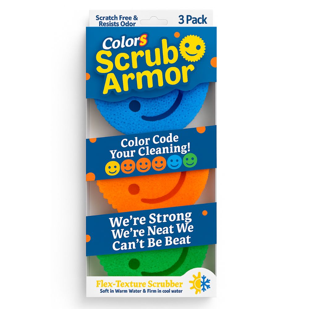 Scrub-Armor Sponges